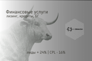 Контекстная реклама Я.Директ / Финансовые услуги (Лизинг, БГ, кредиты)