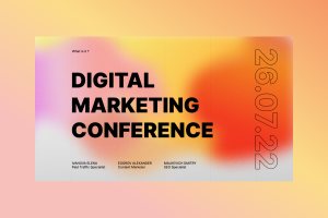 Главная для конференции по digital-маркетингу