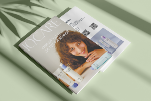 Каталог для косметического бренда «IQ CARE»