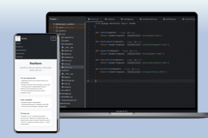 Сайт-портфолио для конструктора