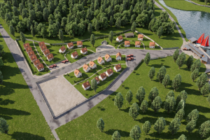 Дизайн генерального плана поселка (Часть I).