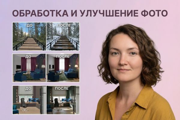 Замена фона и цвета, создание фото товаров