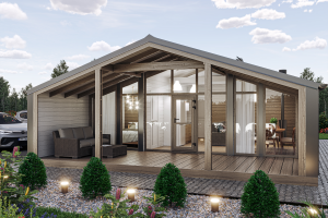 3D-визуализация коттеджного посёлка «Lucky Place (Лаки Плейс)