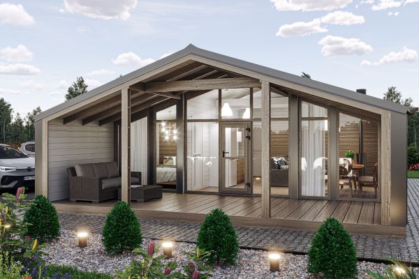 3D-визуализация коттеджного посёлка «Lucky Place (Лаки Плейс)