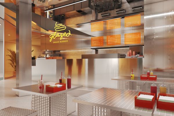 Бургерная в ТЦ, Франция