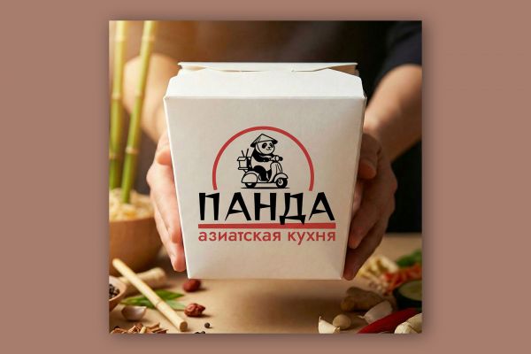 Логотип для ресторана доставки