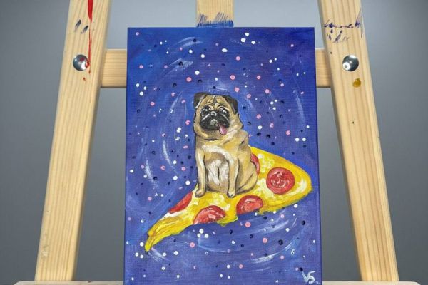 Картины с изображением домашнего питомца