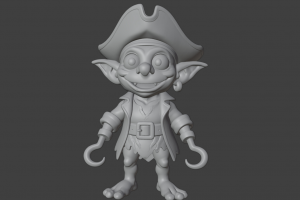 3D модель персонажа для печати