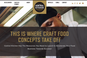 Сайт для "Central Kitchen"