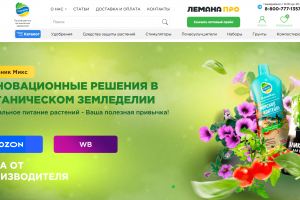 Многостраничный сайт для компании "Organic mix"