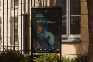Афиша для оперы "Меланхолия"