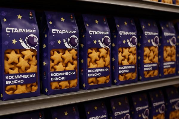 Дизайн упаковки печенья "Старликс"