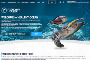 HealthyOcean - дизайн и разработка charity крипто-проекта с NFT-маркетплейсом