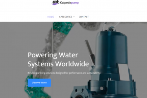 Каталог промышленного оборудования с админ-панелью на Laravel для компании Calpeda Pump Auto