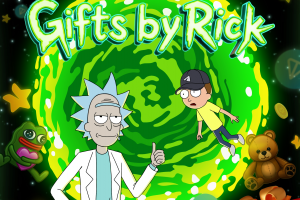 Заказной арт в стиле Рик и морти