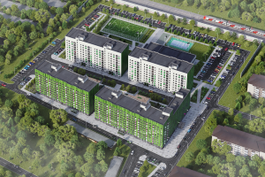 Эксклюзивная визуализация ЖК «Клевер» для привлечения покупателей