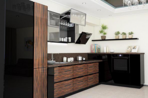 3D Визуализация кухни в интерьере для фабрики Дельта+