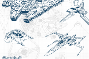 STAR WARS принт