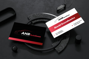 Разработка визитка для детейлинга