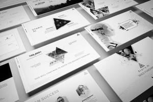 Разработка презентации для AI компании