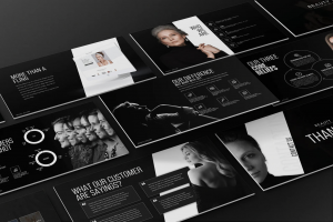 Разработка презентации для модельного агентства