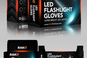 Разработка упаковки для перчаток