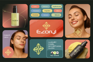 Разработка фирменного стиля для бренда косметики