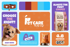 Разработка фирменного стиля для бренда корма