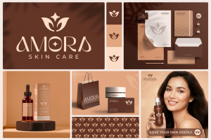 Разработка фирменного стиля для бренда косметики