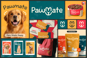 Разработка фирменного стиля для компании производства корма