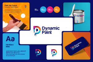 Разработка фирменного стиля для компании производства краски