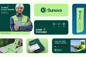 Разработка фирменного стиля для  строительной компании