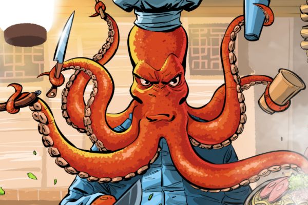 Повар осьминог