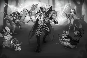 Персонажи нуарного леса