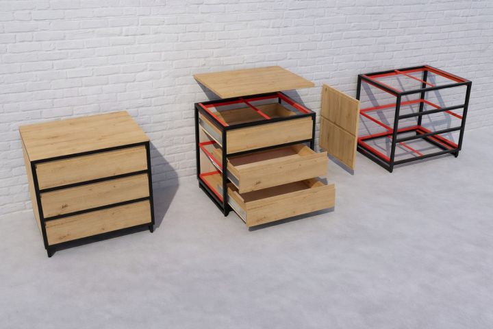 Мебель под производство SketchUp + OpenCutList - 5658593