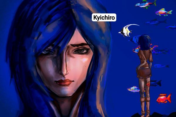 Рисовала для себя