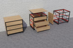 Мебель под производство SketchUp + OpenCutList