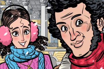 Зимнее селфи в Петербурге