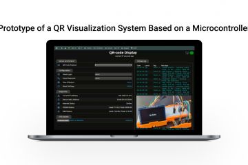 Прототип системы визуализации QR на базе микроконтроллера
