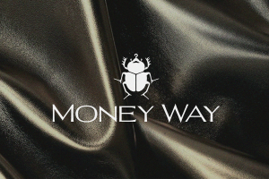 Логотип для эксклюзивной одежды "Money Way"