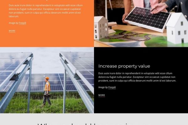 Корпоративный сайт для энергетической компании