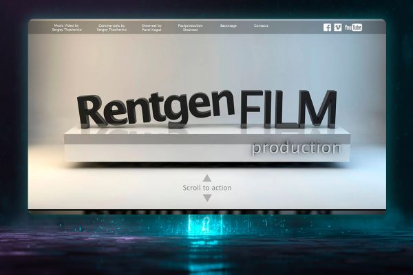 Сайт видеопродакшена