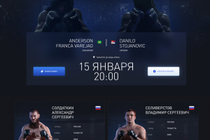 Промо-сайт для Rave-Studio