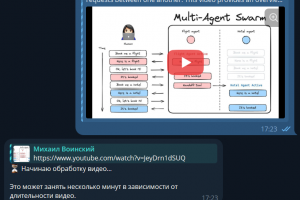 AI-транскрибатор с обработкой: видео любой длины → текст → саммари, ключевые идеи, мануалы, конспекты
