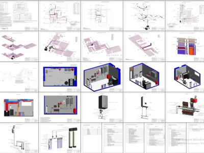 Отопление Тепломеханические решения 2025 Autodesk Revit