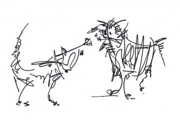 Как я рисую скетчи. Видео.