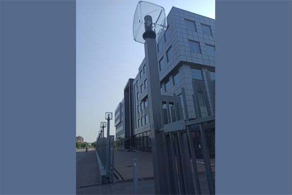 Реализованный БЦ на Яхтенной 22А. Санкт-Петербург
