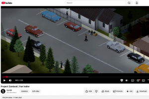 Видеоролик на YouTube / 150к+ просмотров / Трейлер к видеоигре