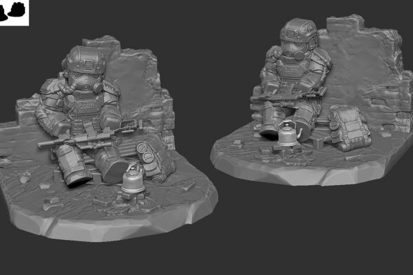 Фигурка под 3д печать