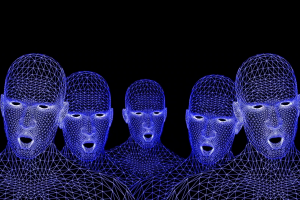 Создание 3Д анимации поющих мужчин с сеточной текстурой для ночного шоу в США